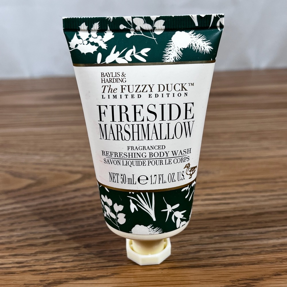 Baylis Harding Fuzzy Duck Fireside Marshmallow Limited Edition Body Wash 1.7 oz